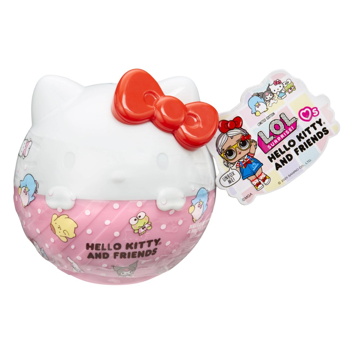 ЛОЛ СЮРПРАЙЗ в шаре Hello Kitty & Friends с аксессуарами. 1