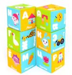 Мягкие кубики "Азбука" из серии "Малышарики" (Арт. 399) 2