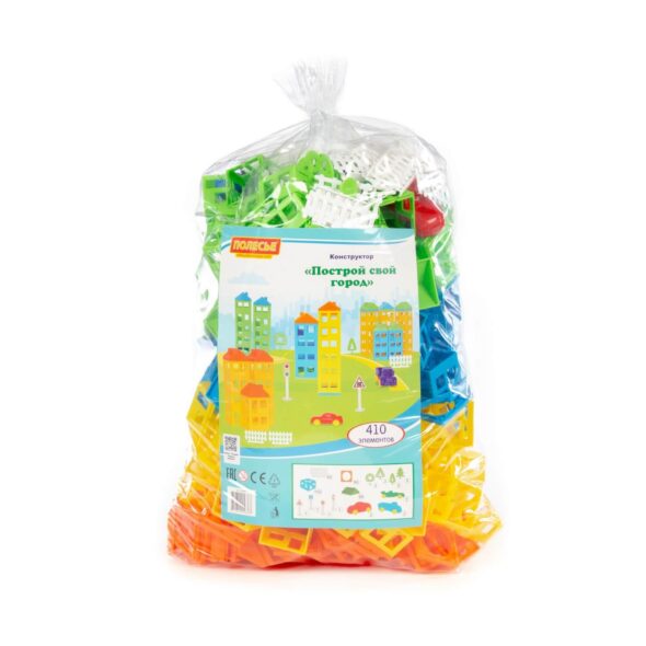 Конструктор "Построй свой город" (410 дет.) (Арт. Пол_56368) 1
