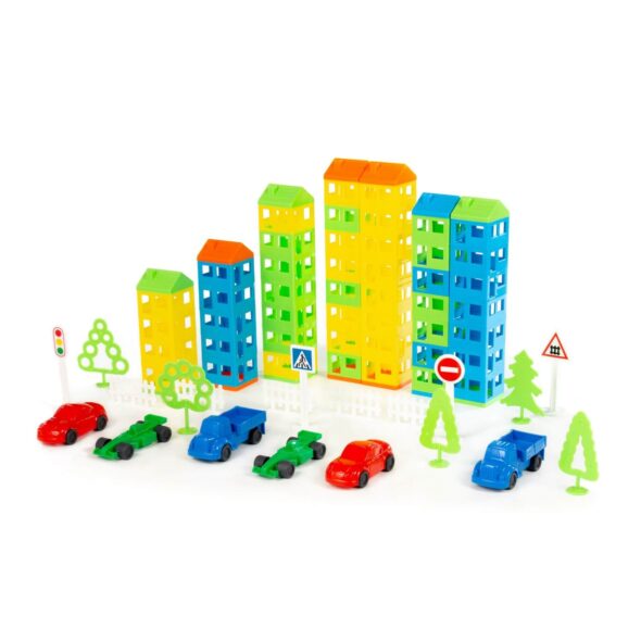 Конструктор "Построй свой город" (410 дет.) (Арт. Пол_56368) 2