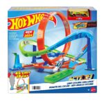 Hot Wheels Автотрек - Испытание гиперпетли, в наборе с 1 машинкой масштаба 1:64 1