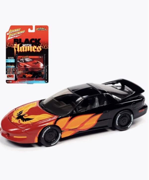 Машинка Johnny Lightning - Die-сast модель 1993 Pontiac Firebird T/A, масштаб 1:64, серия Street Freaks 1