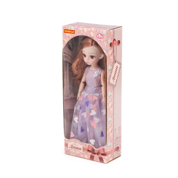 Кукла "Даша" (29 см) в бальном платье (в коробке №1) (Арт. 02819)