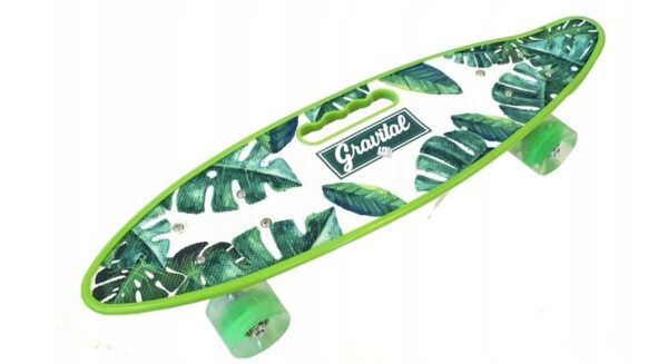 Скейт детский, принт Листья (Арт. S00524) 2