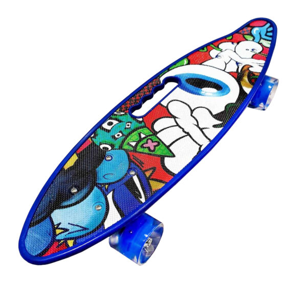 Скейт детский, принт Графити, арт.S00524 1