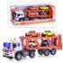 Машина "Автовоз" 4 машины 1:16 (свет, звук) на батарейках, в коробке WY576C-4