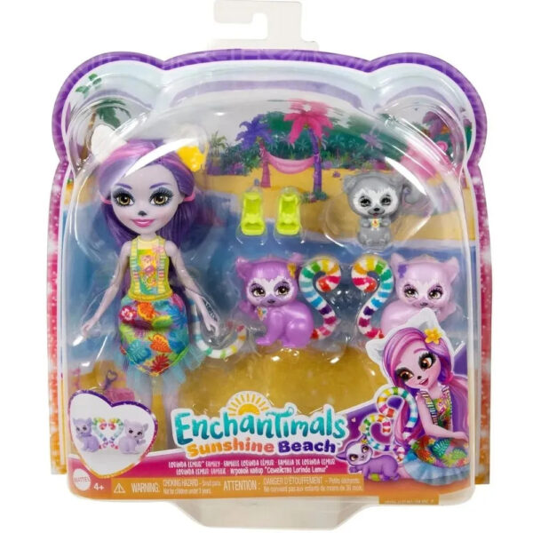 Enchantimals Семья Лемур Оригинал