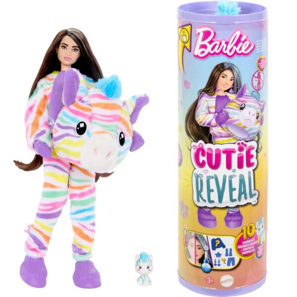 Barbie Cutie Reveal Зебра Оригинал