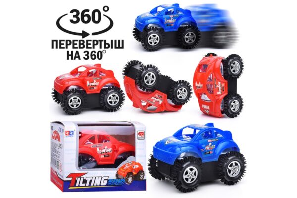 Машина-перевертыш "Яркий трюк" в коробке V-120 1