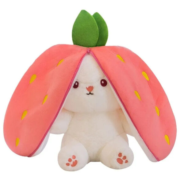 Игрушка-ночник «Зайчик в клубничке» 2226-2 1