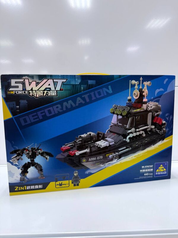 Конструктор 2в1 Катер/Робот, арт.KY67307 1