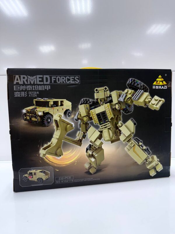 Конструктор 2в1 Робот/Джип Хаммер, арт.KY84179 1