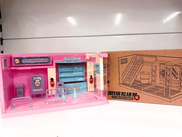 Дорожное кафе, цвет розовый, Арт. MY66-T1212 1