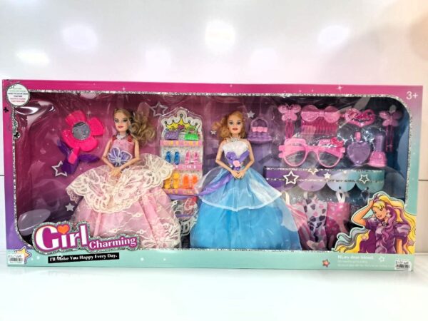 Набор кукол с акссуарами в коробке, арт.1056B 1