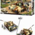 Конструктор Sluban "Армия",Боевой танк 725 деталей, M38-B0859