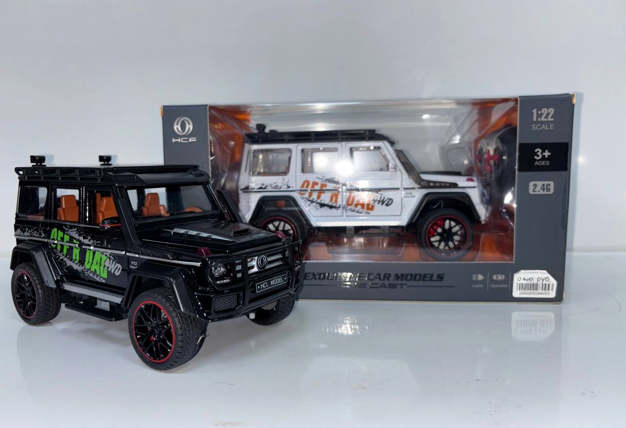 Машинка Гелендваген р/у 1:22 металл, арт. HCL-3801 1 Машинка Гелендваген р/у 1:22 металл, арт. HCL-3801 1