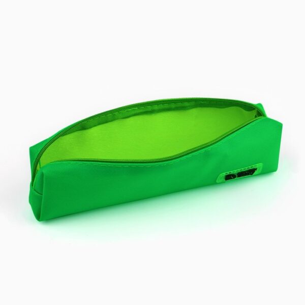 Пенал из искусственной  кожи ArtFox study , 21*4*4 см, зеленый   10228579 1