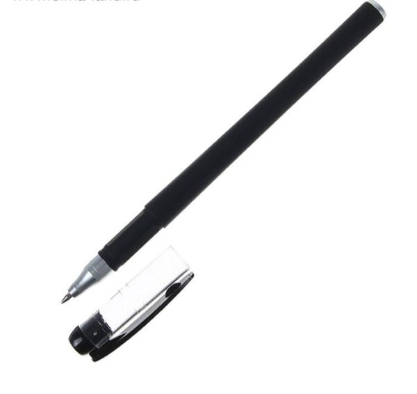 Ручка гелевая 0,5мм черная, корпус черный матовый Softtouch 0010 1278888 1