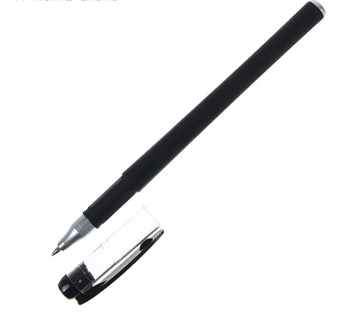 Ручка гелевая 0,5мм черная, корпус черный матовый Softtouch 0010 1278888 1 Ручка гелевая 0,5мм черная, корпус черный матовый Softtouch 0010 1278888 1