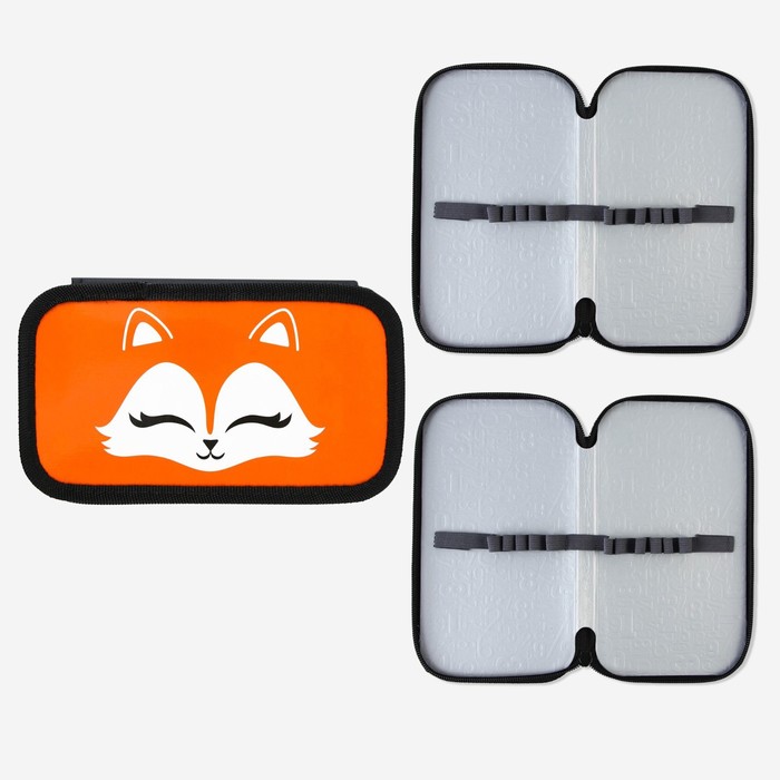 Пенал 2 секции 190*105 лам.кар ПО-090 ArtFox STUDY дев "Лисичка" 9395912 1 Пенал 2 секции 190*105 лам.кар ПО-090 ArtFox STUDY дев "Лисичка" 9395912 1