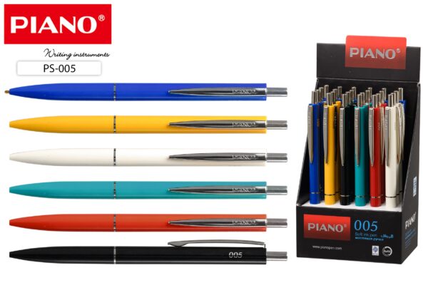 Автоматическая шариковая ручка "Piano", цвет чернил-синий (PS-005) 1