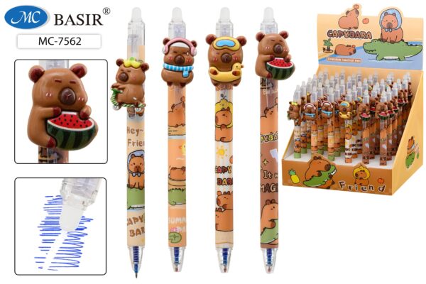 Авторучка со стираемыми чернилами «Капибара» (МС-7562) 1