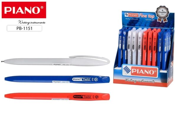 Автоматическая шариковая ручка «Piano Twist» PB-1151 1