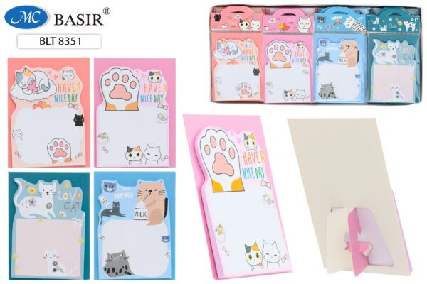 Блок для записей «КОШКИ» (с липким слоем) МС-7498/BLT8351 1