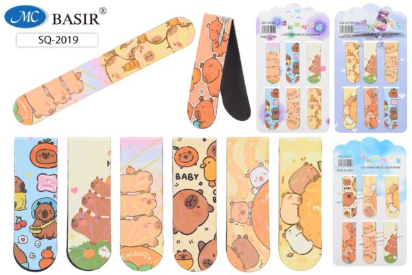 Закладки магнитные: "КАПИБАРА" SQ-2019-3 1