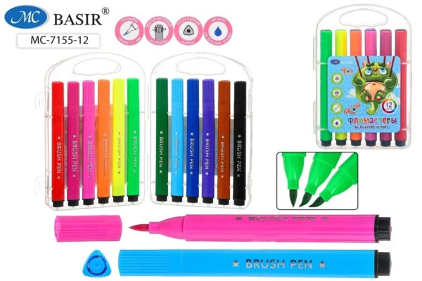 Набор фломастеров «МОНСТРИКИ» МС-7155-12 1