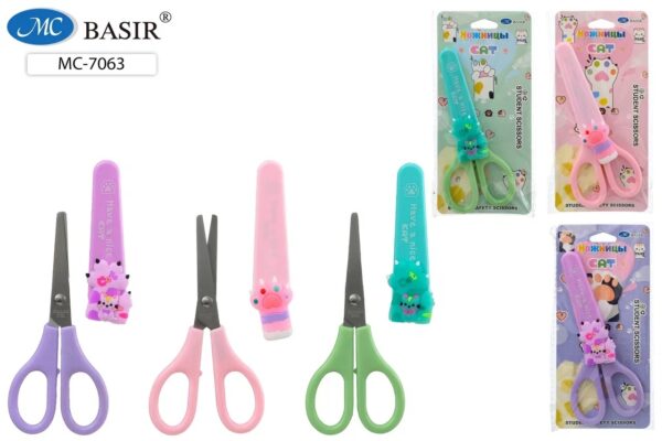 Ножницы детские «КОШКИНЫ ЛАПКИ» МС-7063 1