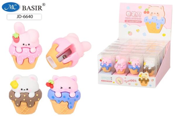 Точилка «Мороженое с животными» JD-6640 1