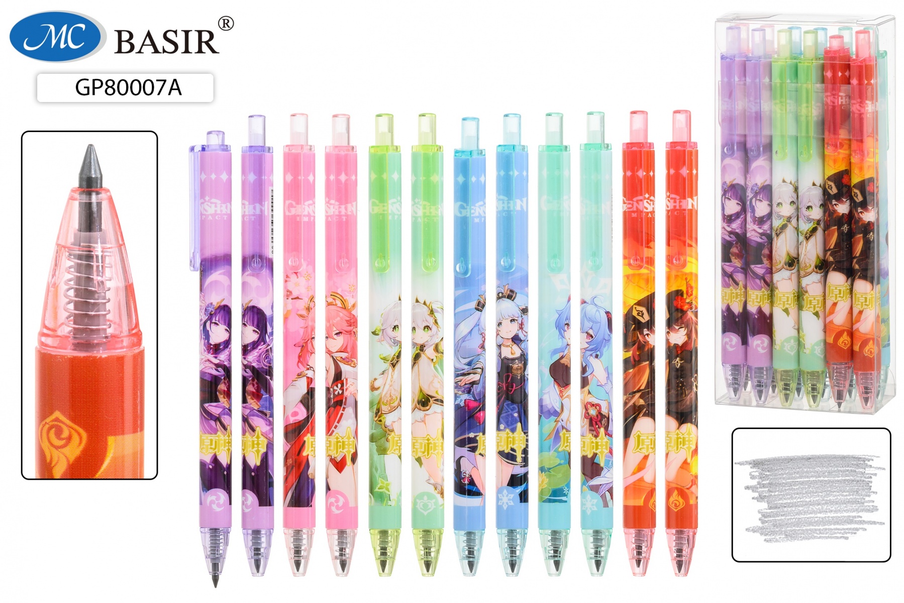 Вечный автокарандаш «Genshin Infinity Pen» арт.80007A 1 Вечный автокарандаш «Genshin Infinity Pen» арт.80007A 1