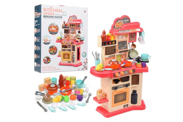 Игровой набор кухня "Мастер шеф" цвет розовый, в коробке 1