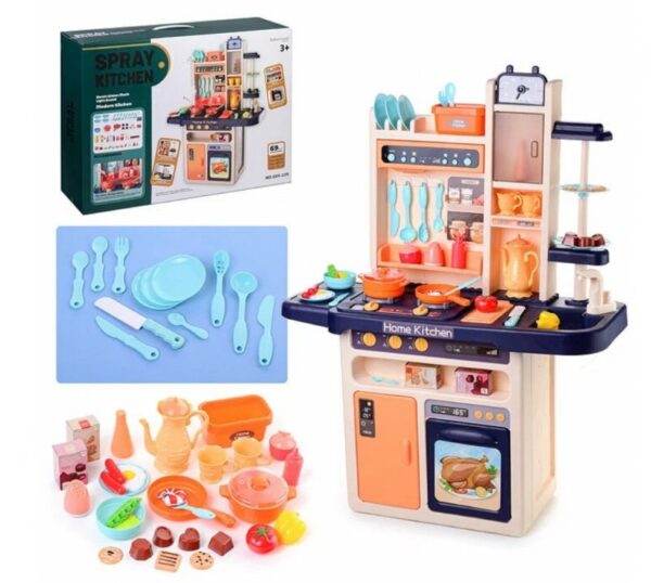 Игровой набор кухня "Давай играть" (свет, звук), в коробке 1