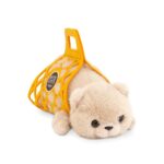 Мягкая игрушка "Кот Барсик в сумке, бежевый", 56 см 3