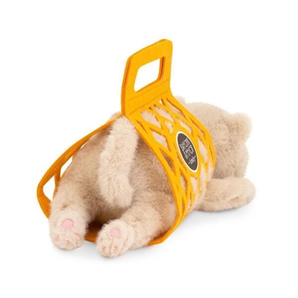 Мягкая игрушка "Кот Барсик в сумке, бежевый", 56 см 2