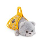 Кот Барсик в сумке серый, 35 см 2