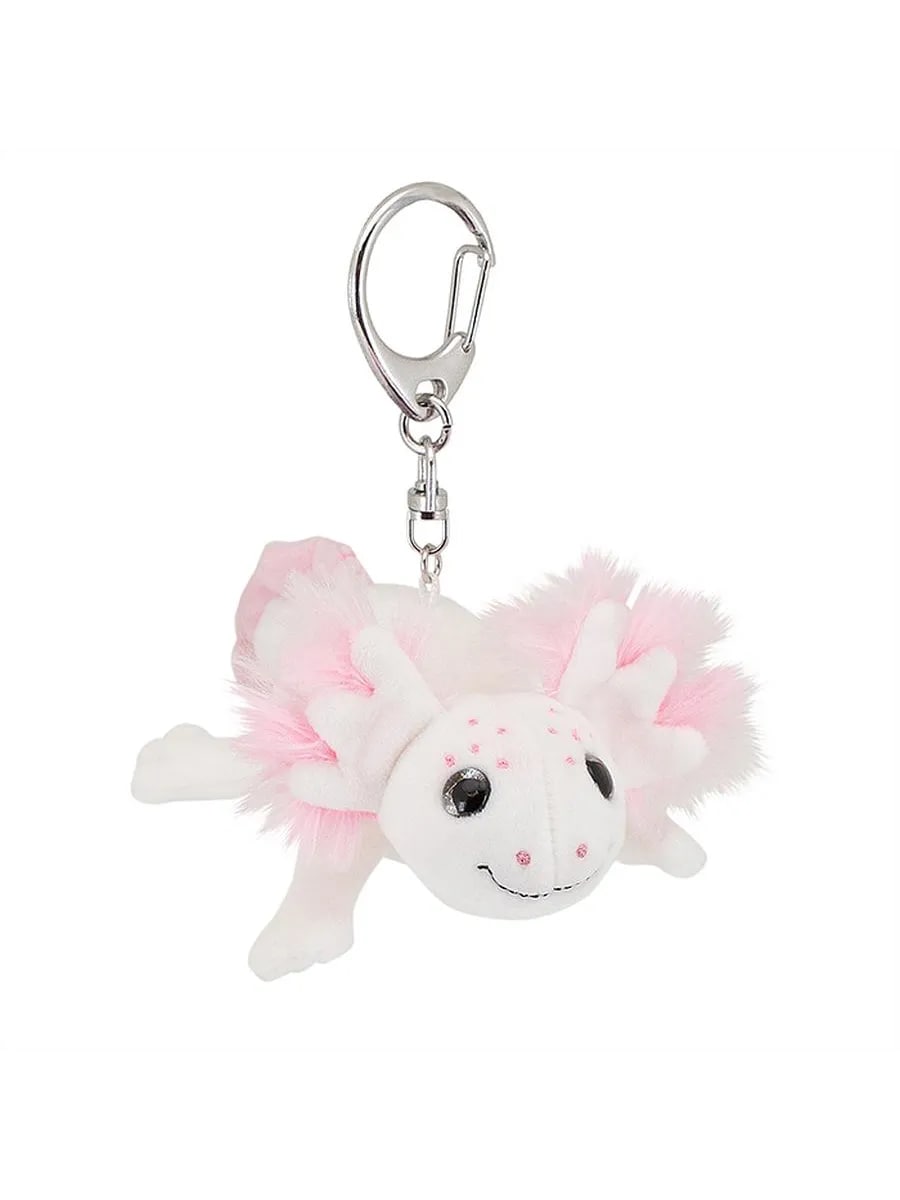 Брелок Аксолотль белый, 16 см. 1 Брелок Аксолотль белый, 16 см. 1