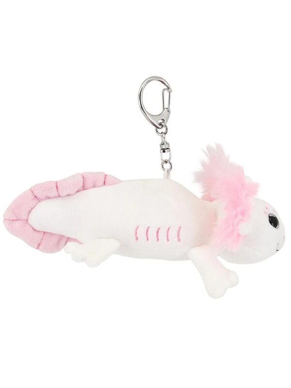 Брелок Аксолотль белый, 16 см. 2