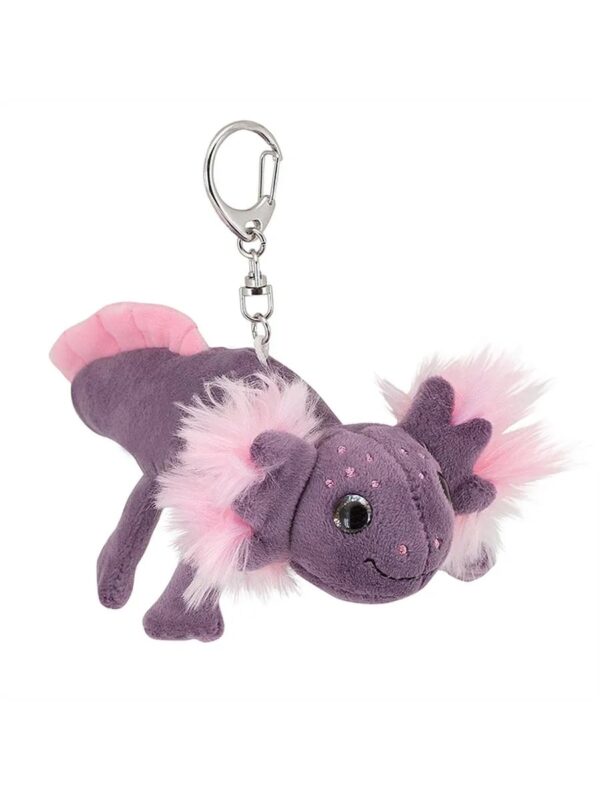 Брелок Аксолотль фиолетовый, 16 см. 1