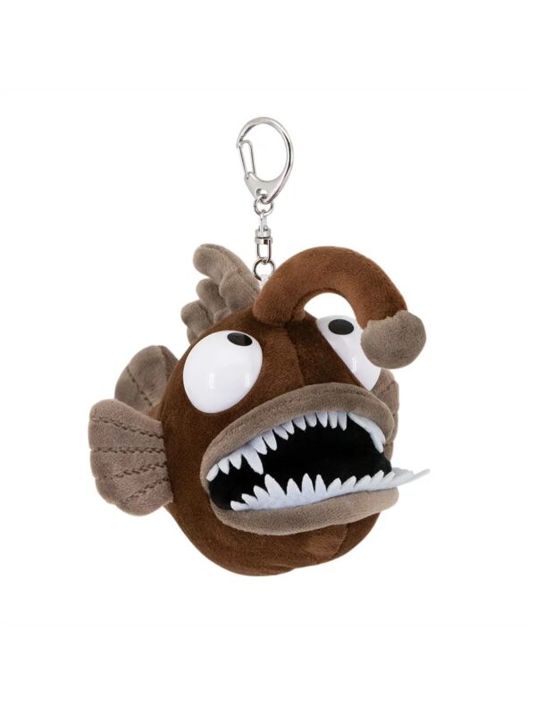 Брелок Рыба Удильщик коричневая, 15 см. 1