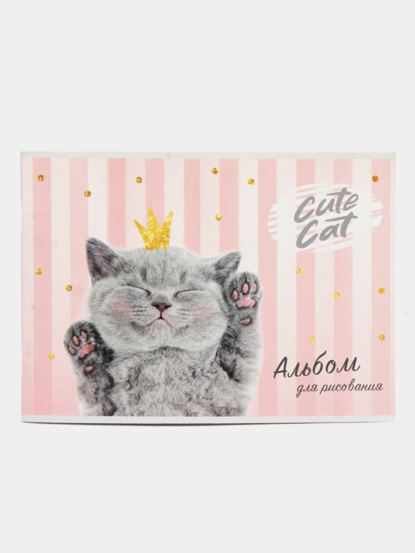 Альбом для рисования "Cat lady" А4, 40 листов 1