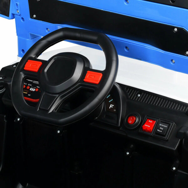 Электромобиль "Дорожный патруль" на аккумуляторе, цвет синий, U014091Y 2