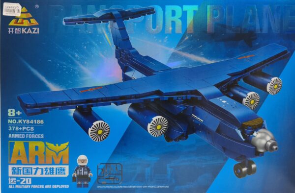 Конструктор Военный самолет, арт.KY84186 1