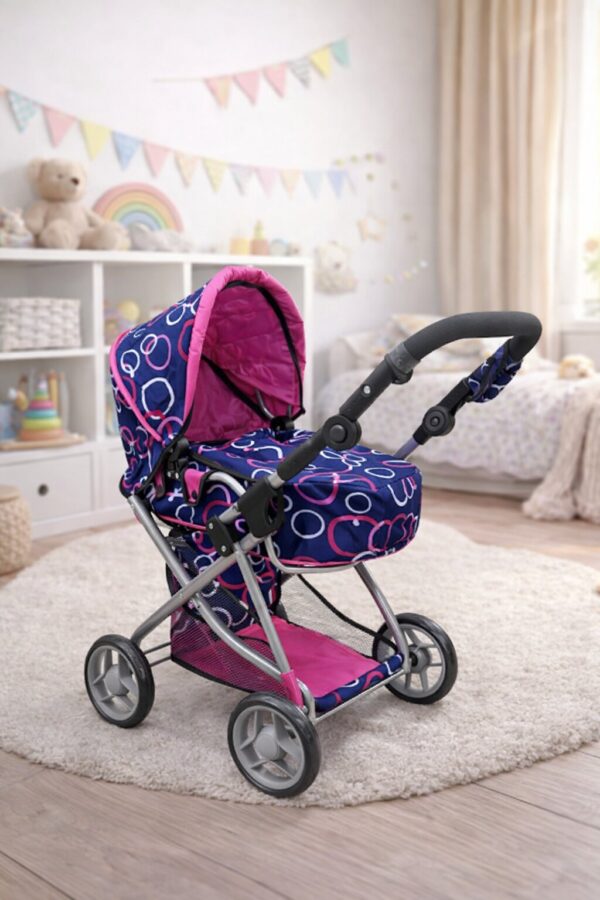 Коляска для кукол металлическая, арт.9379 1