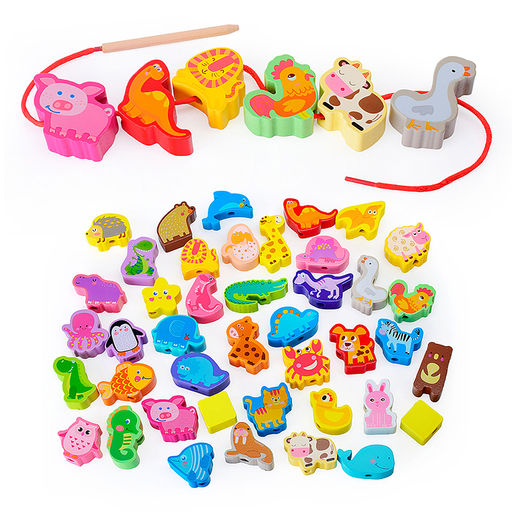 Шнуровка "В мире животных" 42 предмета D1606-1 1