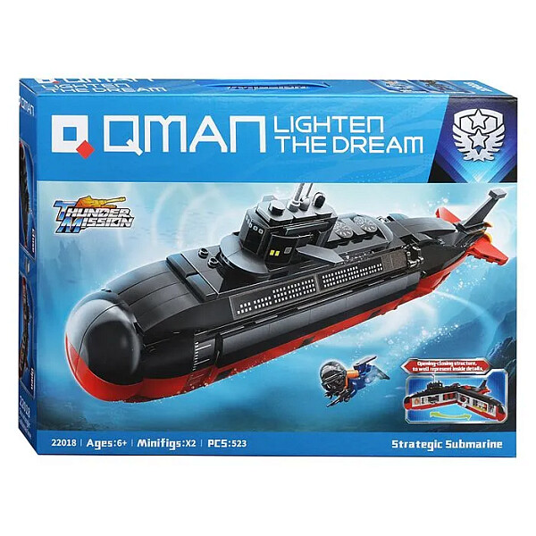 Конструктор "Подводная лодка" (523 дет.) 22018 1