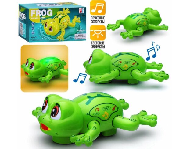 Интерактивная игрушка "Лягушка" в коробке YJ-3066 1