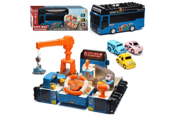 Автобус-Трек "Строитель-2" в коробке SJ680C-1 1